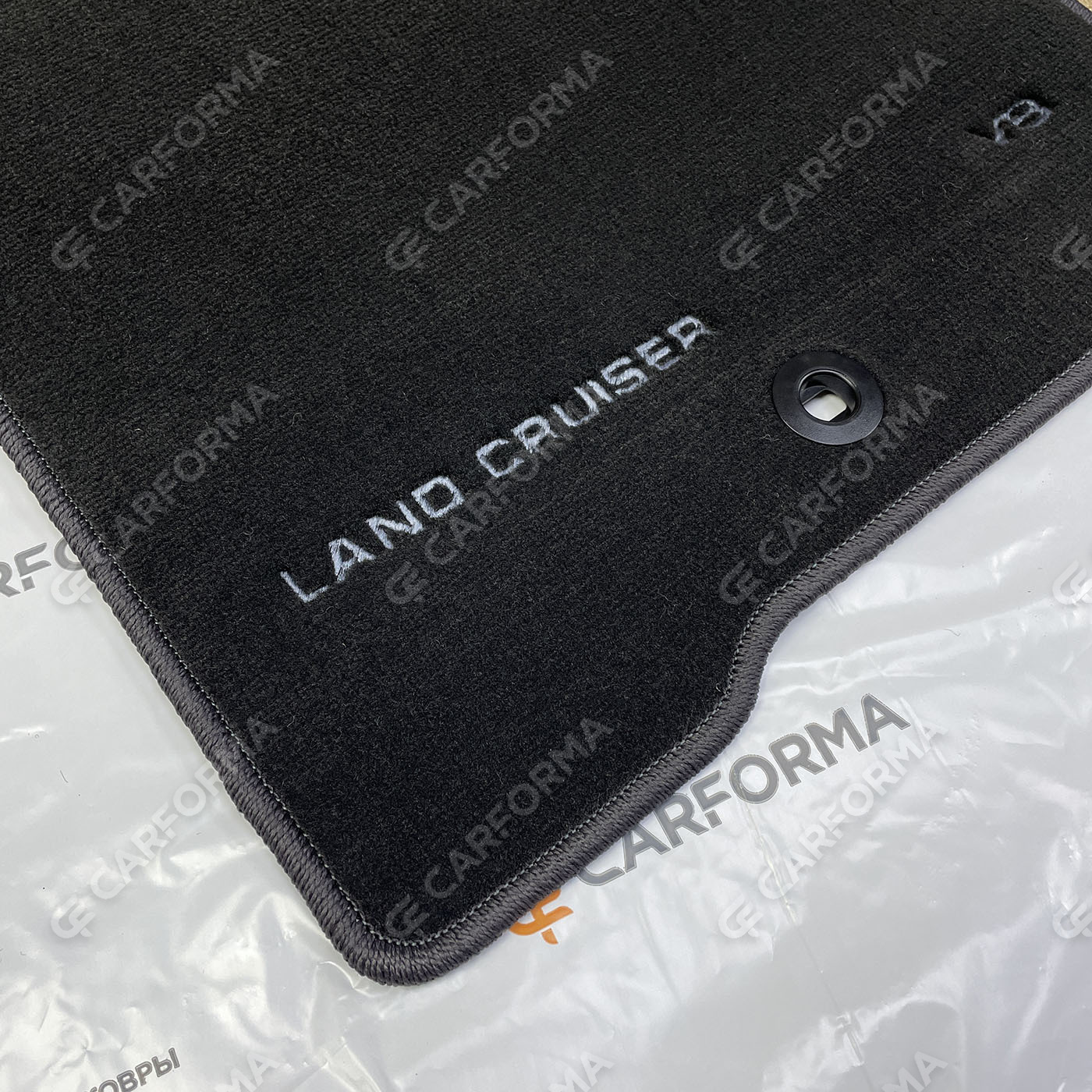 Ворсовые коврики на Toyota Land Cruiser Prado 150 2009&nbsp;-&nbsp;2023 в Тольятти