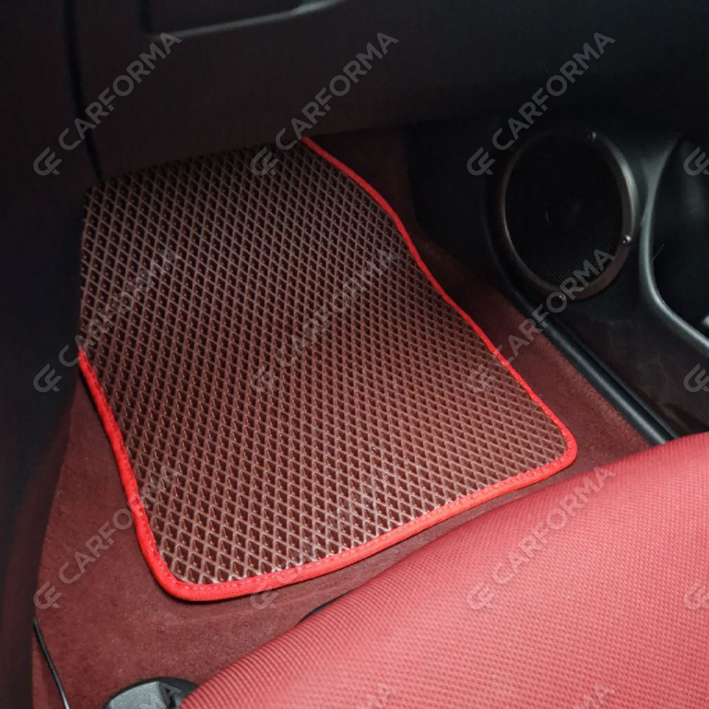 Ворсовые коврики на Honda Civic VIII 3d 2006&nbsp;-&nbsp;2011 в Тольятти