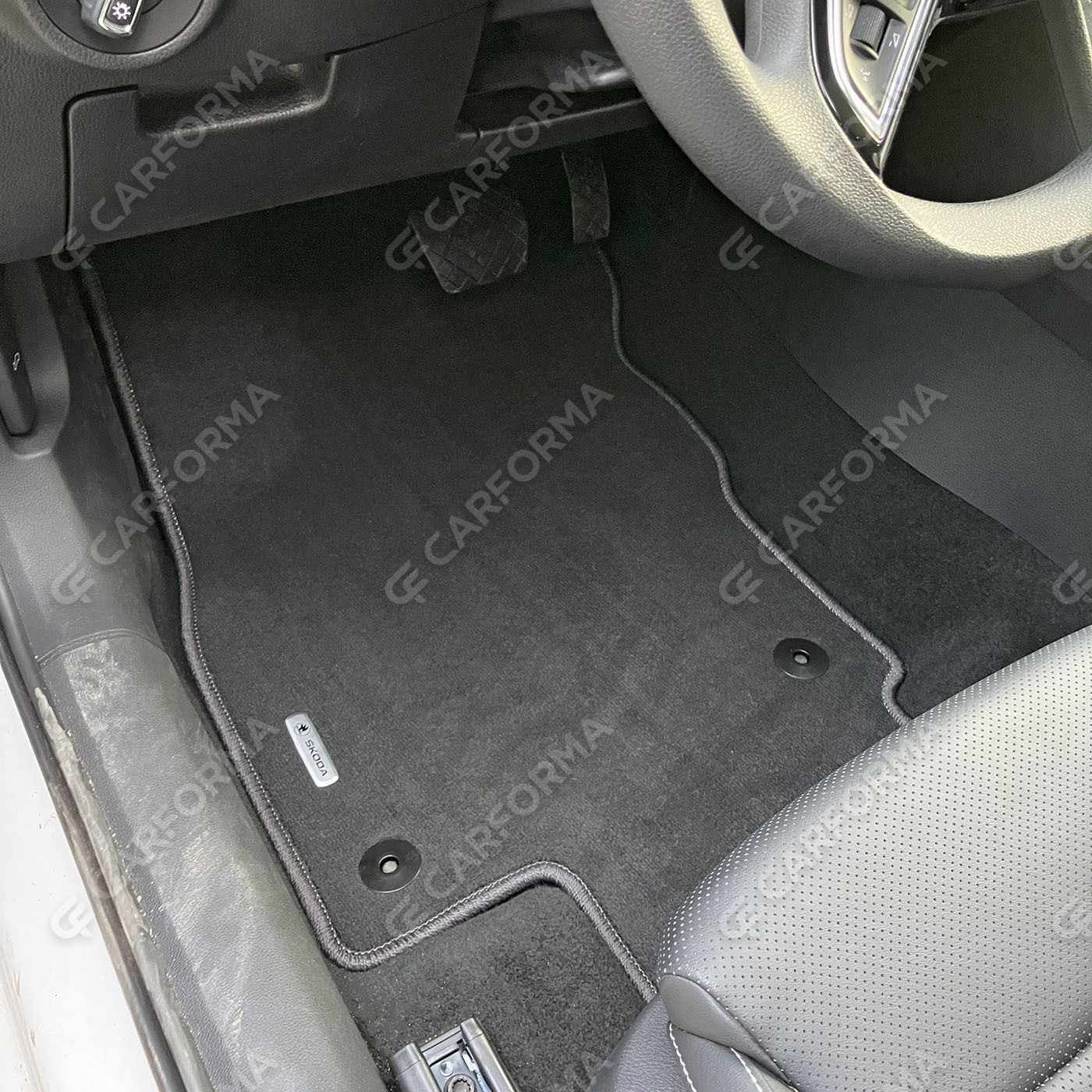 Ворсовые коврики на Skoda Superb III 2015&nbsp;-&nbsp;2026 в Тольятти