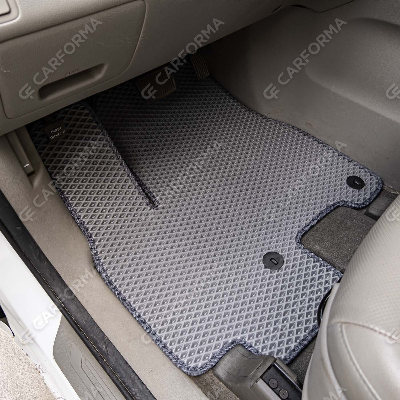 Ворсовые коврики на KIA Carnival III 7 мест 2014&nbsp;-&nbsp;2021 в Тольятти