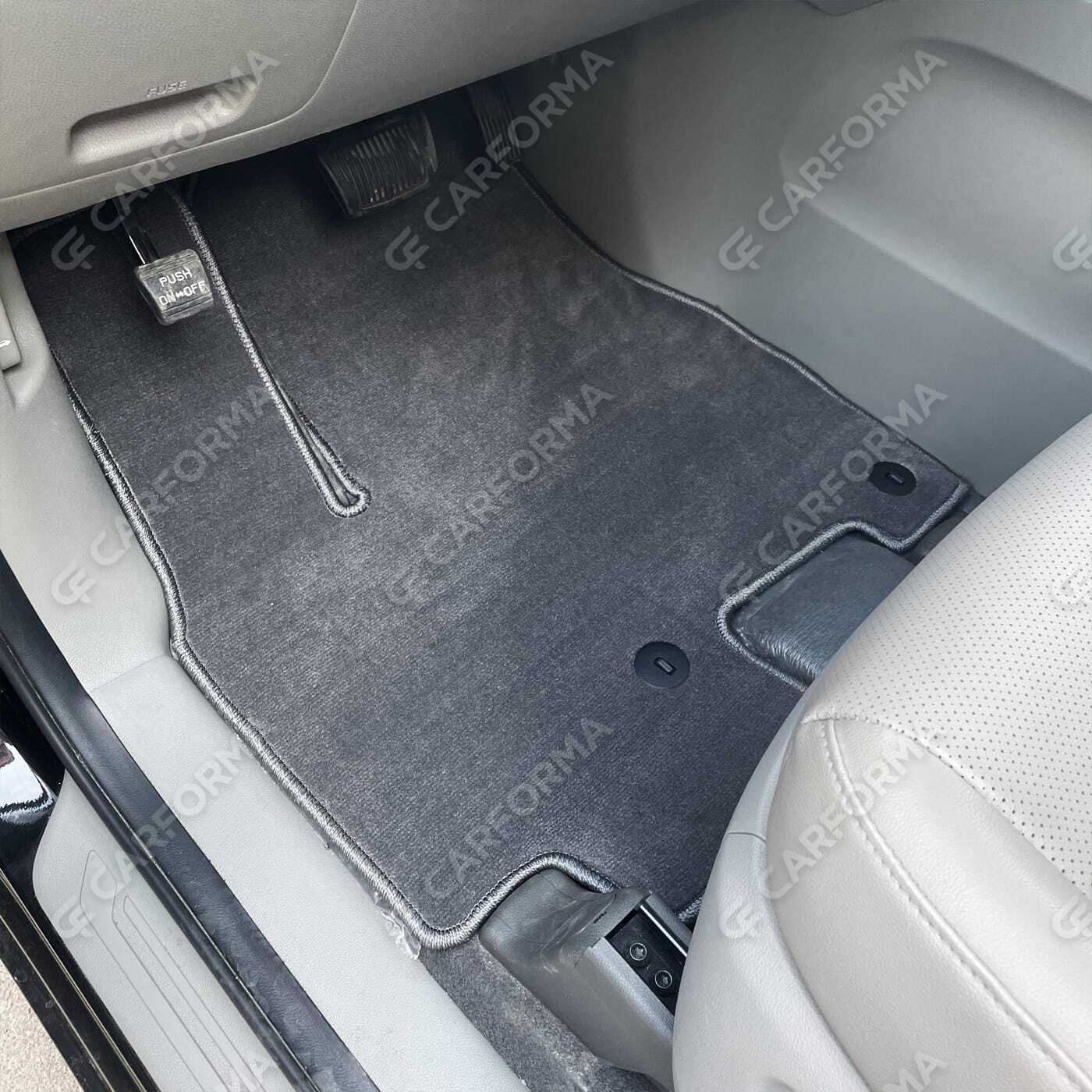 Ворсовые коврики на KIA Carnival III 7 мест 2014&nbsp;-&nbsp;2021 в Тольятти