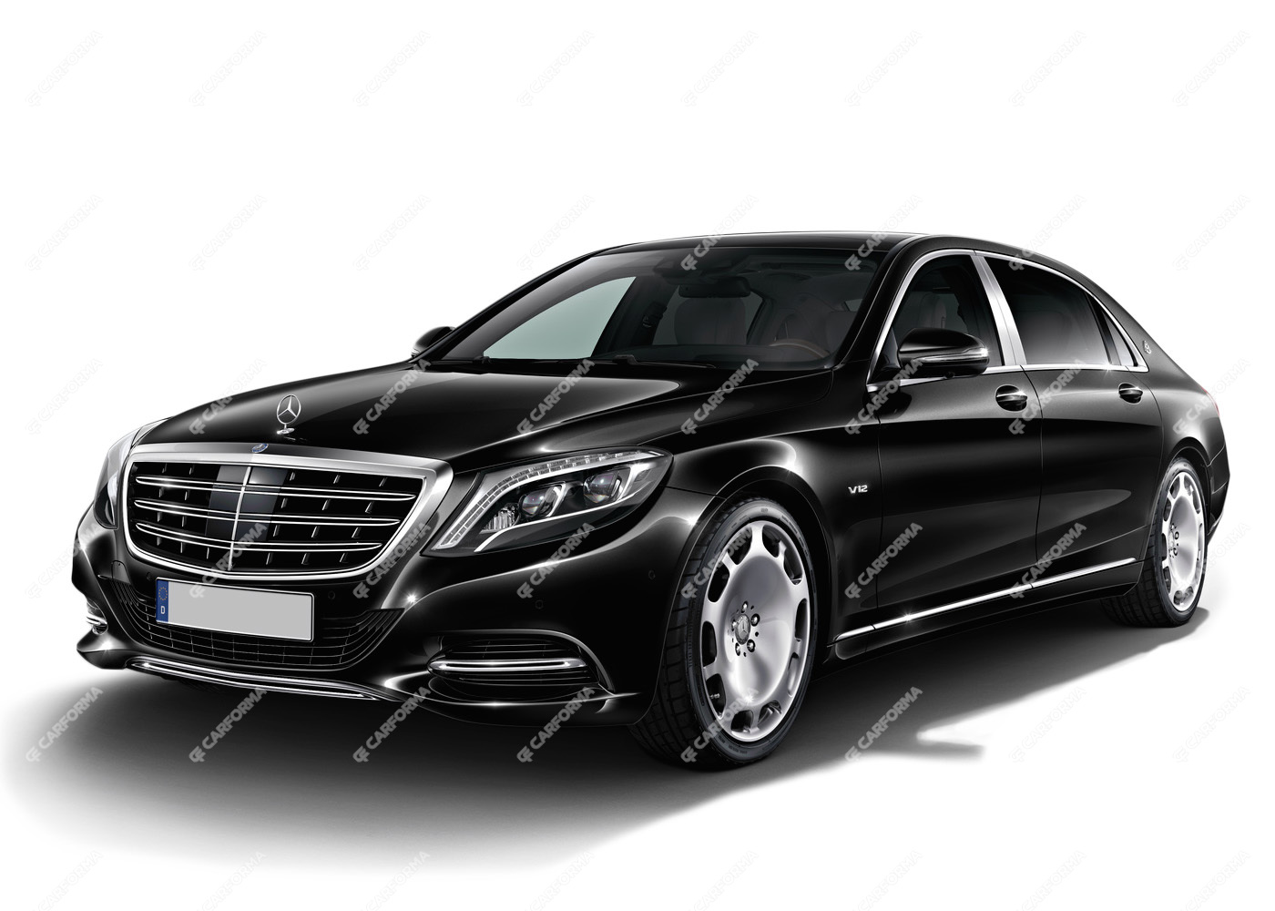 Ворсовые коврики на Mercedes S (X222) Maybach 2015 - 2020