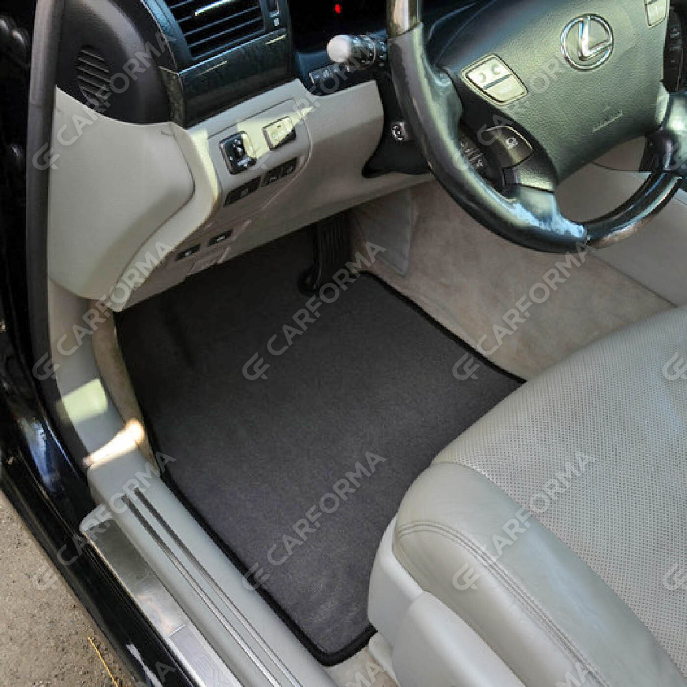 Ворсовые коврики на Lexus LS IV 2006&nbsp;-&nbsp;2017 в Тольятти