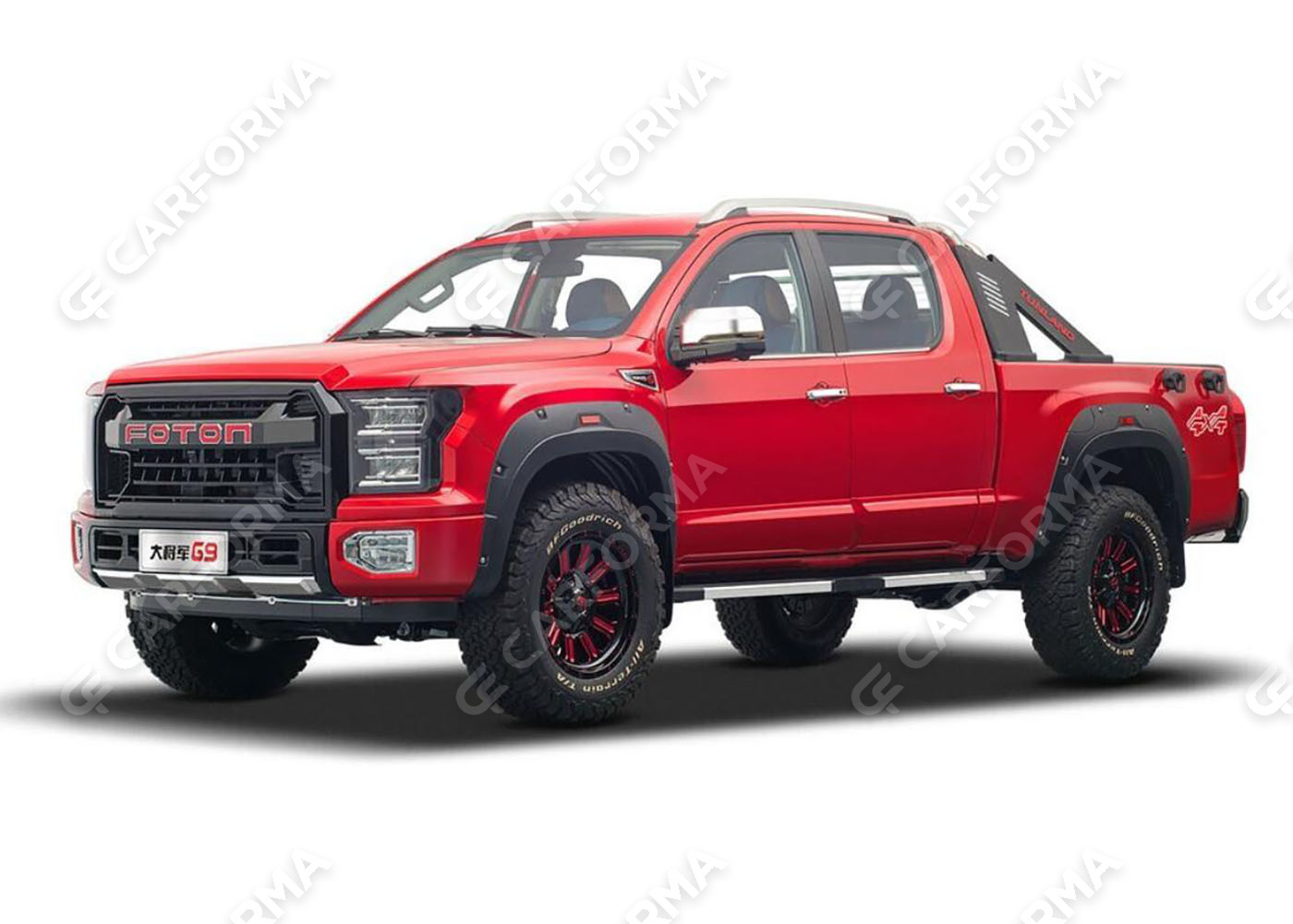 Ворсовые коврики на Foton Tunland G9 2021&nbsp;-&nbsp;2026 в Тольятти
