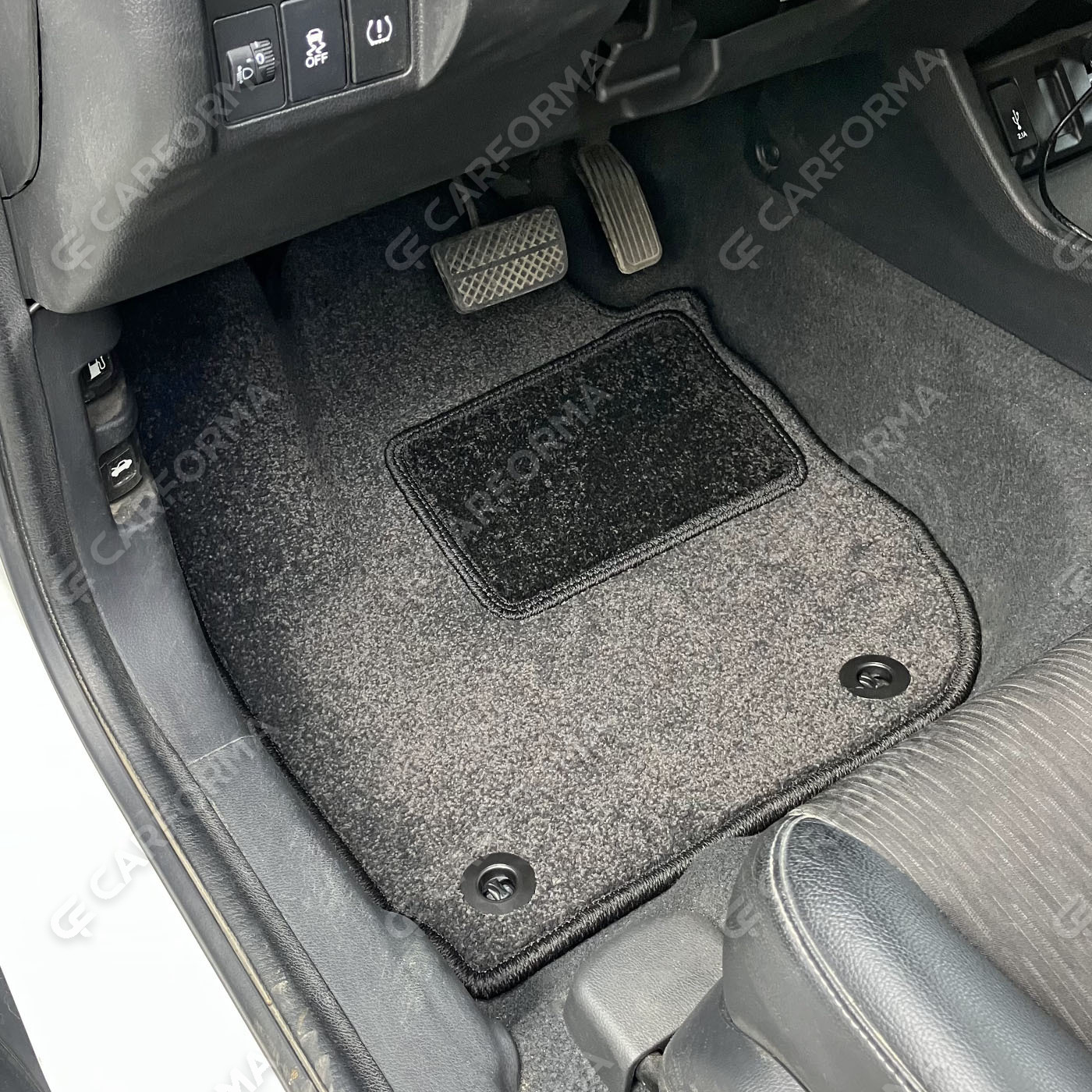 Ворсовые коврики на Honda XR-V I 2014&nbsp;-&nbsp;2022 в Тольятти