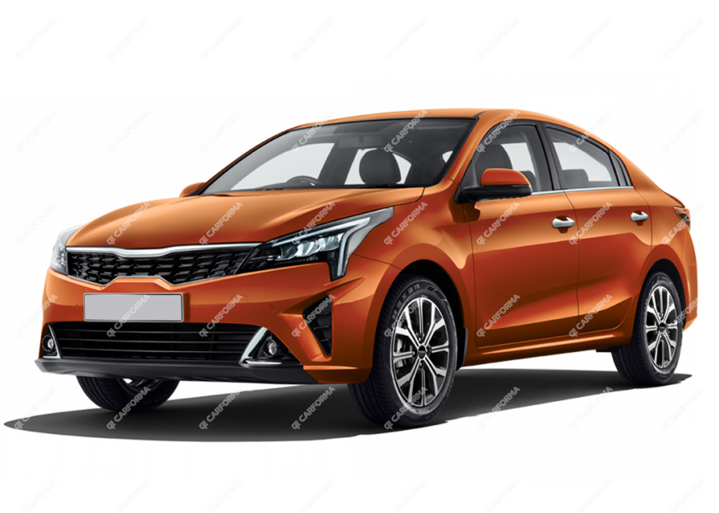 Ворсовые коврики на KIA Rio IV 2016 - 2025