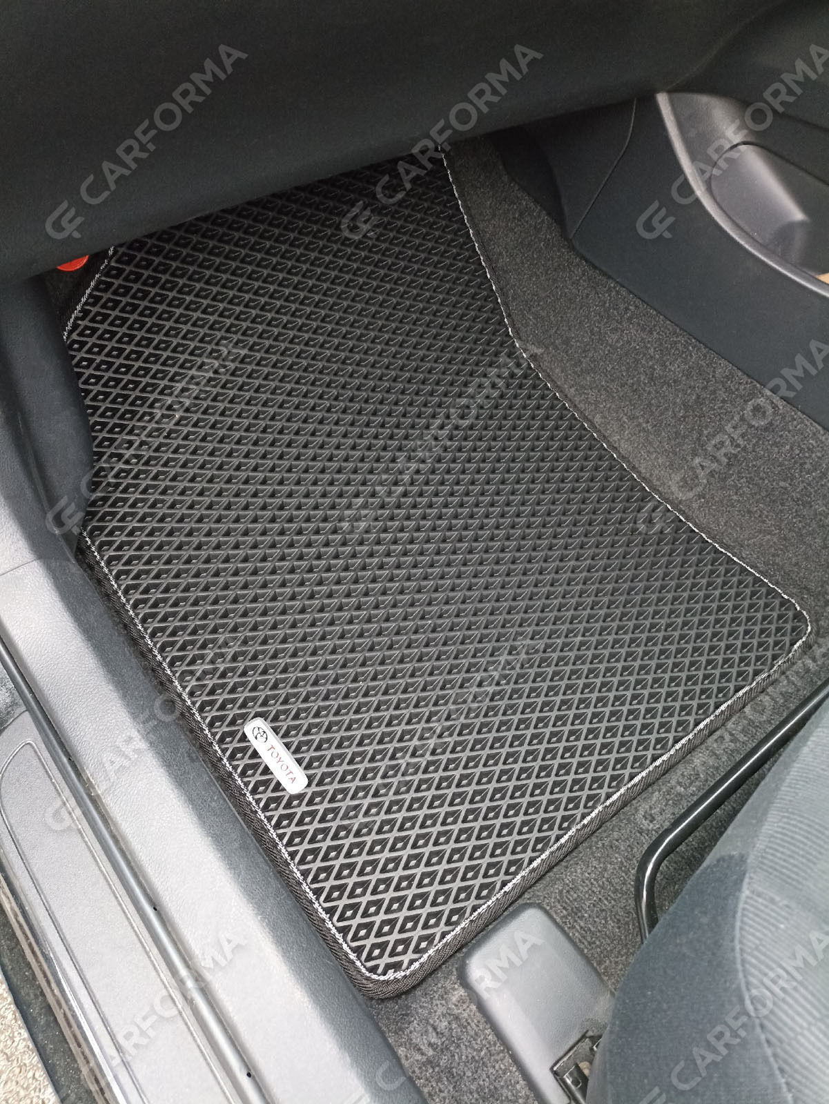 Ворсовые коврики на Toyota Corolla Axio (E14) 2006&nbsp;-&nbsp;2012 в Тольятти