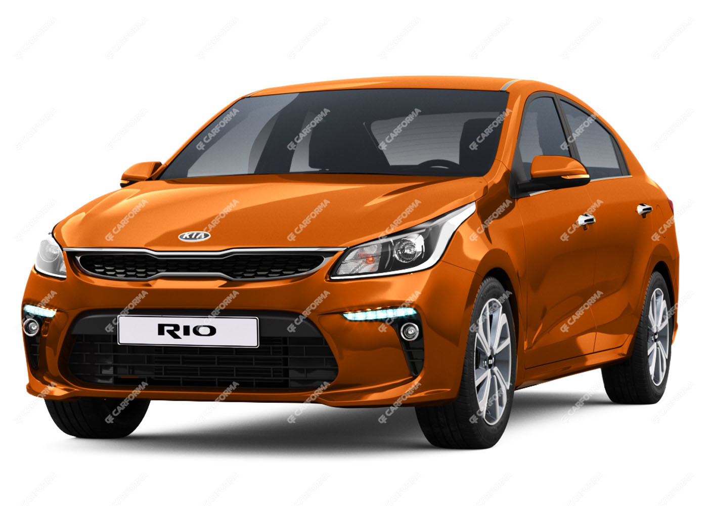 Ворсовые коврики на KIA Rio IV 2016 - 2025