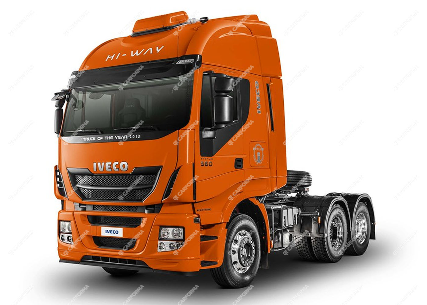 Ворсовые коврики на Iveco Stralis (Hi-Way) 2016 - 2025