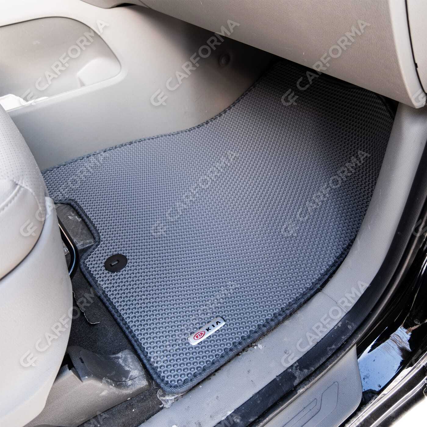 Ворсовые коврики на KIA Carnival III 7 мест 2014&nbsp;-&nbsp;2021 в Тольятти