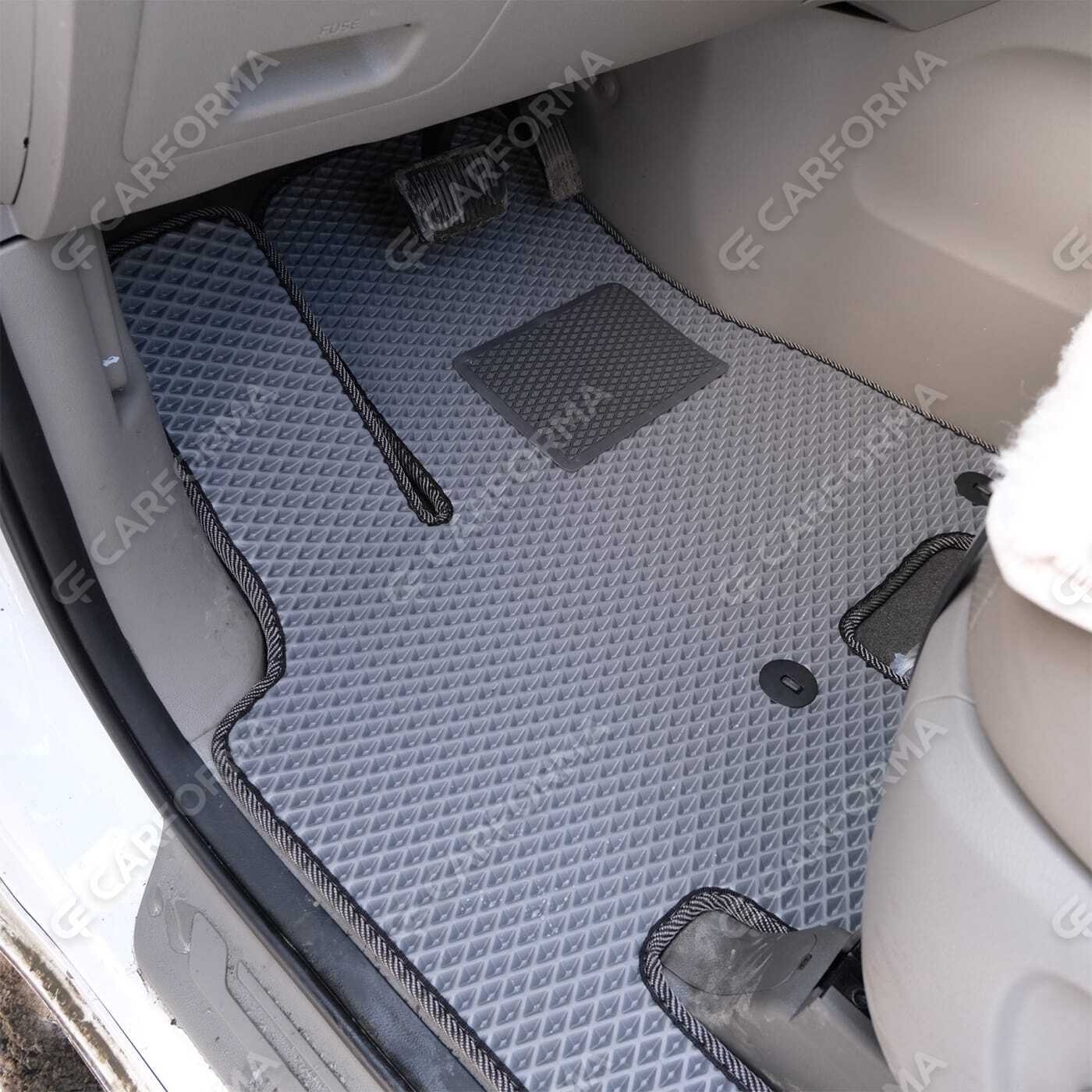 Ворсовые коврики на KIA Carnival III 7 мест 2014&nbsp;-&nbsp;2021 в Тольятти