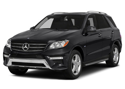 Ворсовые коврики на Mercedes ML (W166) 2011 - 2015 в Тольятти