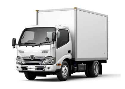 Ворсовые коврики на Hino 300 II узкая кабина 2011 - 2025 в Тольятти