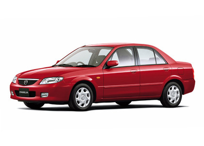 Ворсовые коврики на Mazda Familia (BJ) 1998 - 2003 в Тольятти