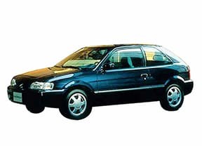 Ворсовые коврики на Toyota Corsa (L50) 1994 - 1999 в Тольятти