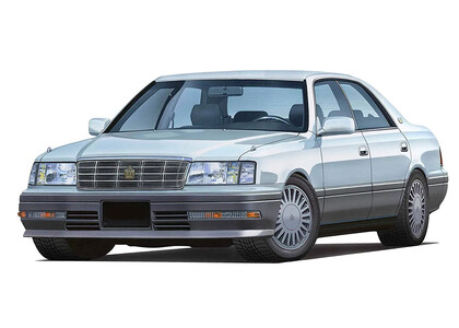 Ворсовые коврики на Toyota Crown (S150) 1995 - 2001 в Тольятти