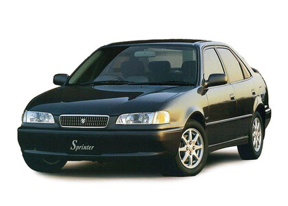 Ворсовые коврики на Toyota Sprinter (E11) 1995 - 2000 в Тольятти