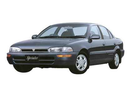 Ворсовые коврики на Toyota Sprinter (E10) 1991 - 2002 в Тольятти