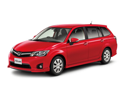 Ворсовые коврики на Toyota Corolla Fielder (E16) 2012 - 2017 в Тольятти
