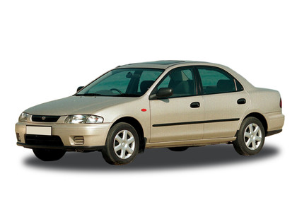Ворсовые коврики на Mazda 323 1994 - 2000 в Тольятти