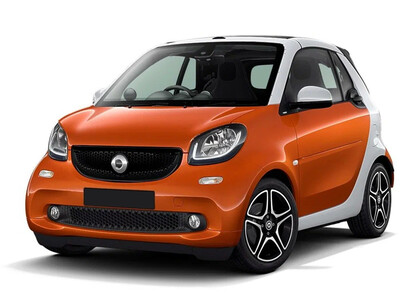 Ворсовые коврики на Smart Fortwo (C453) 2014 - 2025 в Тольятти
