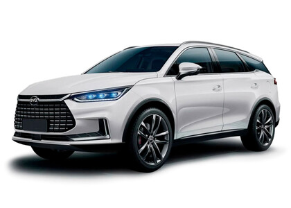 Ворсовые коврики на BYD Tang EV 2018 - 2025 в Тольятти