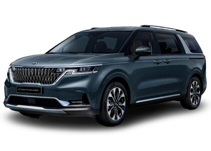 Коврики на KIA Carnival IV 7 мест с оттоманками 2020 - 2025 в Тольятти