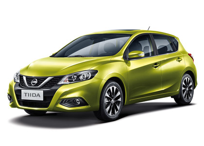 Ворсовые коврики на Nissan Tiida (C13) 2015 - 2025 в Тольятти