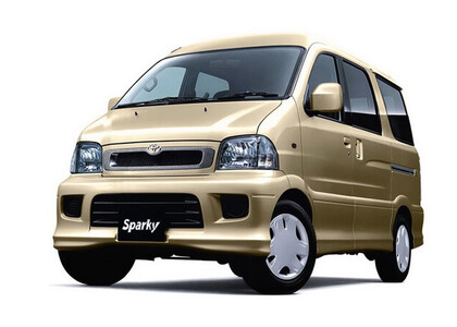 Коврики на Toyota Sparky 2000 - 2003 в Тольятти
