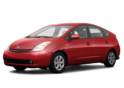 Ворсовые коврики на Toyota Prius (20) 2004 - 2009 в Тольятти