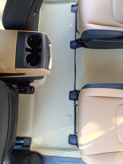 Ворсовые коврики на KIA Carnival IV 9 мест 2020 - 2025 в Тольятти
