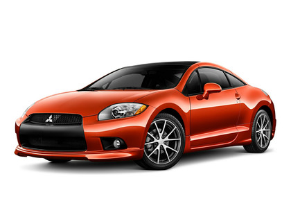 Ворсовые коврики на Mitsubishi Eclipse IV 2005 - 2011 в Тольятти