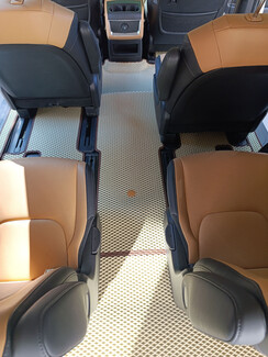 EVA коврики на KIA Carnival IV корейская сборка 2020 - 2025 в Тольятти