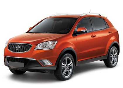 Ворсовые коврики на SsangYong Actyon II 2010 - 2021 в Тольятти