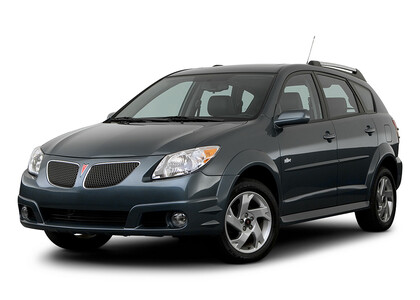 Ворсовые коврики на Pontiac Vibe I 2002 - 2008 в Тольятти
