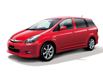 Ворсовые коврики на Toyota Wish I 2003 - 2009 в Тольятти