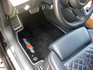 Ворсовые коврики на Audi A6 Allroad quattro (C7) 2012 - 2019 в Тольятти