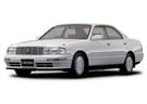 Ворсовые коврики на Toyota Crown (S140) 1991 - 1995 в Тольятти