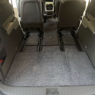 Ворсовые коврики на KIA Carnival IV 9 мест 2020 - 2025 в Тольятти