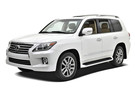 Ворсовые коврики на Lexus LX 570 и LX450d 2007 - 2023 в Тольятти