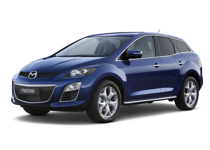 Ворсовые коврики на Mazda CX7 2006 - 2012 в Тольятти