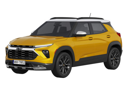 Ворсовые коврики на Chevrolet TrailBlazer III 2019 - 2025 в Тольятти