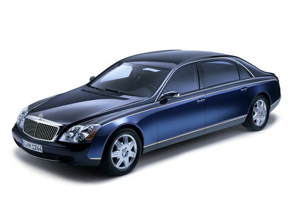Ворсовые коврики на Maybach 62 и 62S 2002 - 2013 в Тольятти