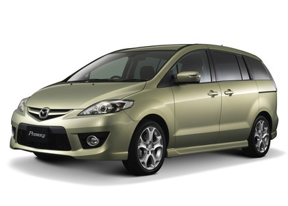 Ворсовые коврики на Mazda Premacy II 2005 - 2010 в Тольятти