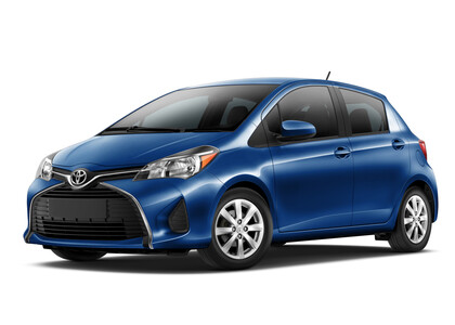 Ворсовые коврики на Toyota Yaris III 2011 - 2020 в Тольятти