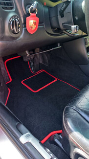 Ворсовые коврики на Porsche 911 (996) 1997 - 2005 в Тольятти Ворсовые коврики на Porsche 911 (996) 1997 - 2005 в Тольятти