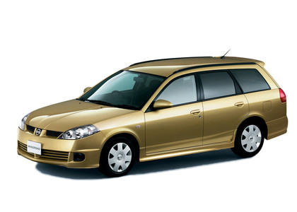 Ворсовые коврики на Nissan Wingroad (Y11) 1999 - 2005 в Тольятти