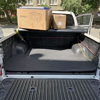 Ворсовые коврики на Toyota Hilux VII 2008&nbsp;-&nbsp;2015 в Тольятти