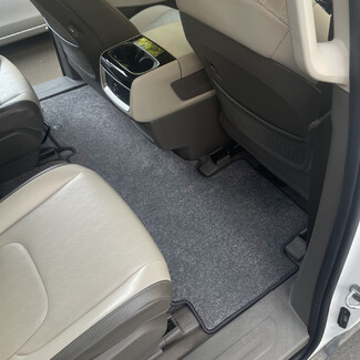 Ворсовые коврики на KIA Carnival IV 9 мест 2020 - 2025 в Тольятти