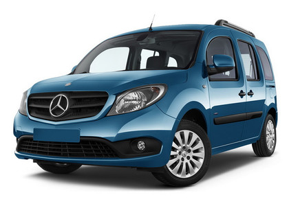 Ворсовые коврики на Mercedes Citan (W415) 2012 - 2020 в Тольятти